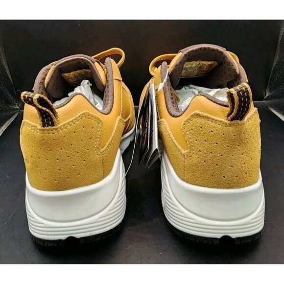 SKECHERS Work Shoes Women's Size 7 Wheat Uno SR Elainy Comp Toe NIB - Picture 5 of 10